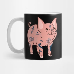 Tattooed Pig Mug